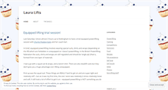 Desktop Screenshot of lauralifts.com